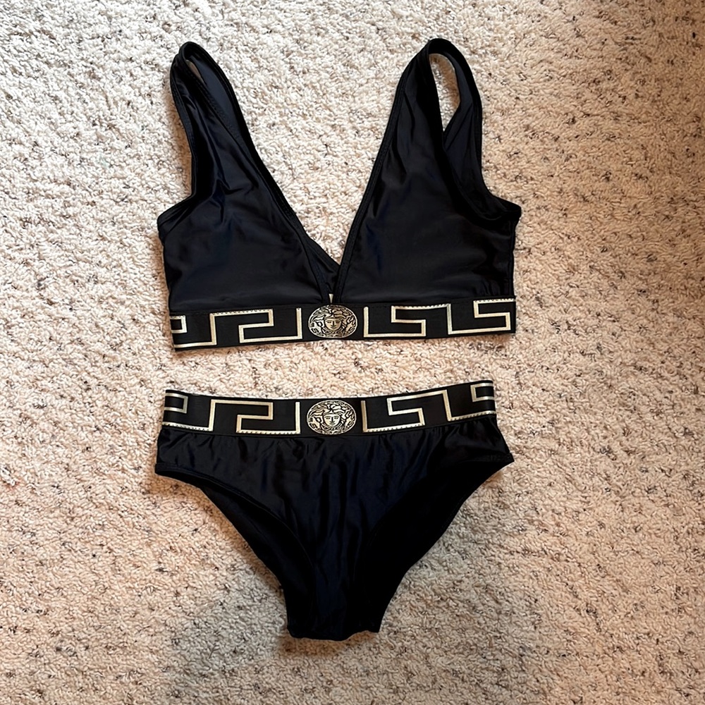 NWT Versace Grecian bikini